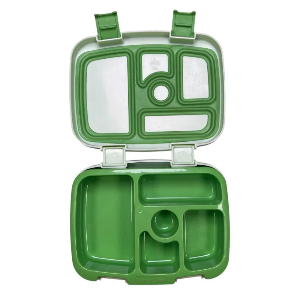 Bentgo Kids Lunch Box Food Snack Storage Green